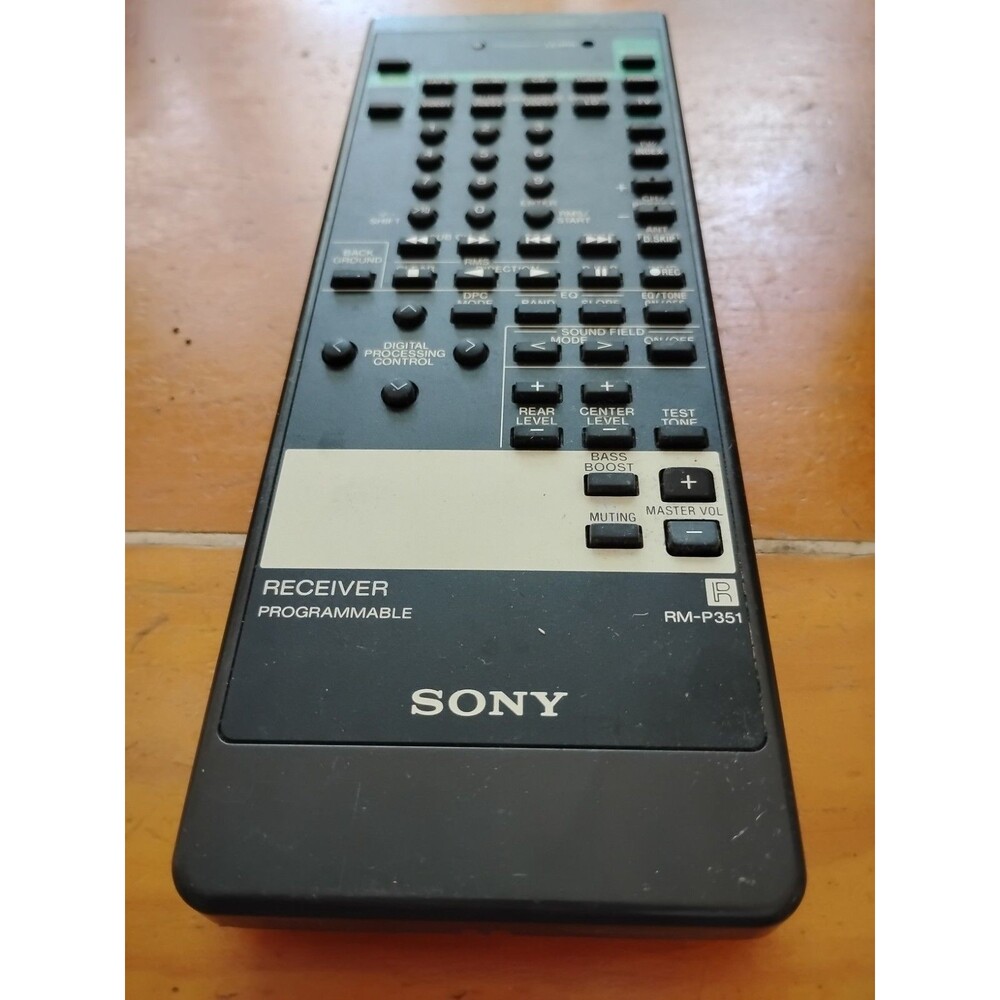 Sony RM-P351 Programmable Receiver Remote Control Black - Picture 2 of 9